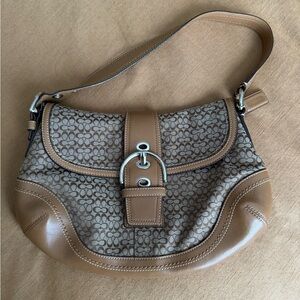 Vintage Coach SoHo Buckle Shoulder Bag